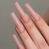 Yousheng 180Pcs Sandwich Nail Forms Reusable Quick Nails Extension Clear Long Nail Mold Women Home Salon Manicure Art Tools