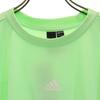 unused adidas training Short sleeve T-shirt M Yellowish green Women Used