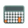 1 ks Small Square Calculator Personalizovaná velká LCD solární kancelářská kalkulačka YSL