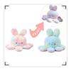 Fun Reversible Octopus Plush Toy Color-changing Kids Birthday Gift