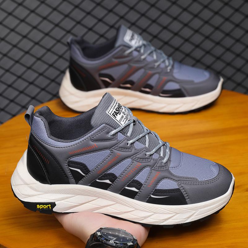 Oulylan New Men Sport Shoes Comfor Non-slip Casual Sneakers Outdoor Platform Jogging Shoes Fashion Designer Men Tenis Shoes