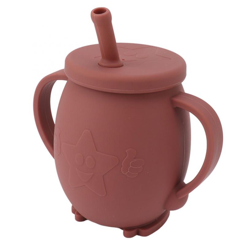 230ml Toddler Cups Silicone Training Sippy Cups