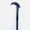 91.44 cm Victorian Handcrafted Walking Stick Cane, Raven Crow Handle walking stick, Wooden cane, Birthday gift, Christmas gift