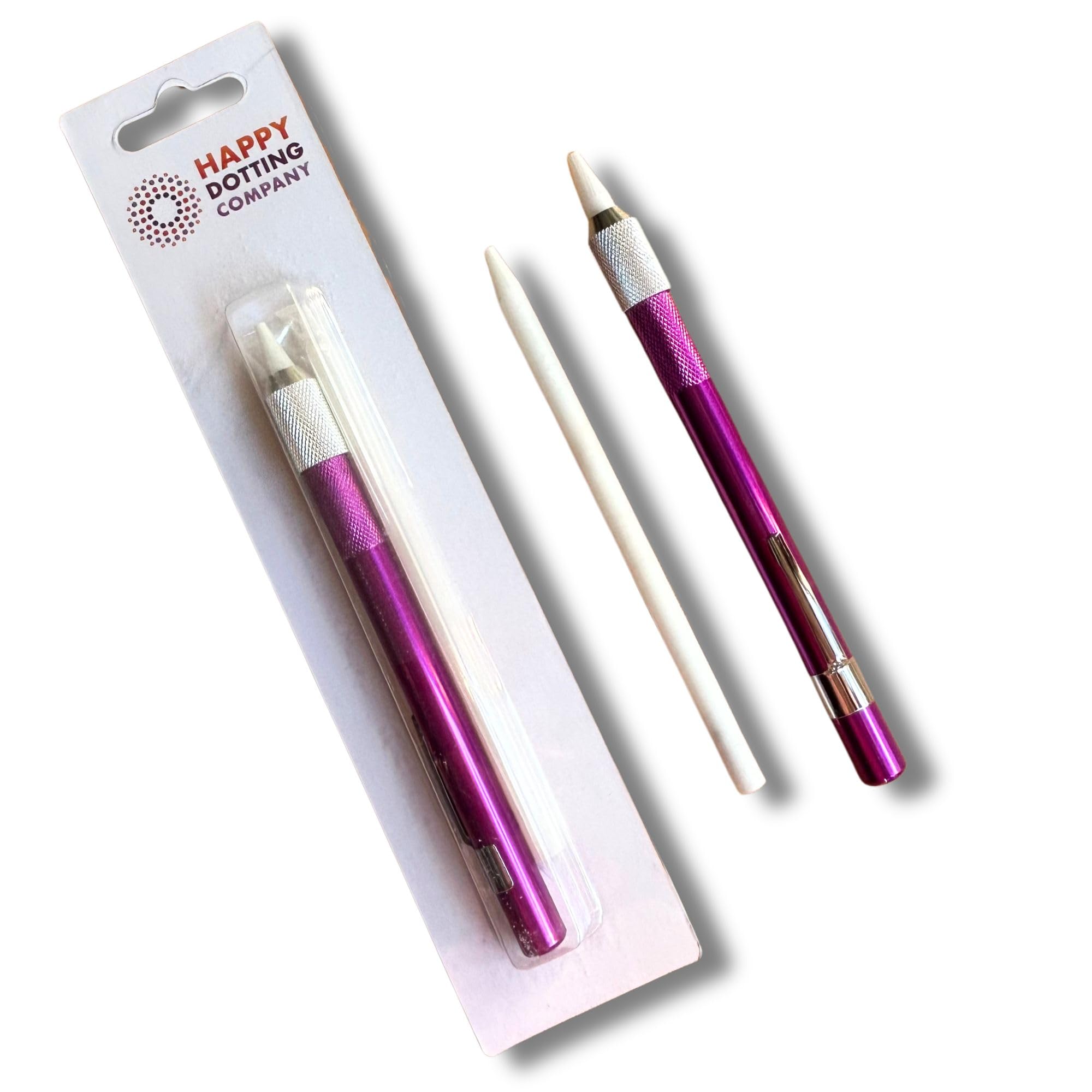 

Счастливая компания точечной росписи Стираемые маркеры-гиды Точечная мандала Арт Маркеры из стеатита Белый Серый Создайте направляющие для точечной мандалы Как мел или уголь, но