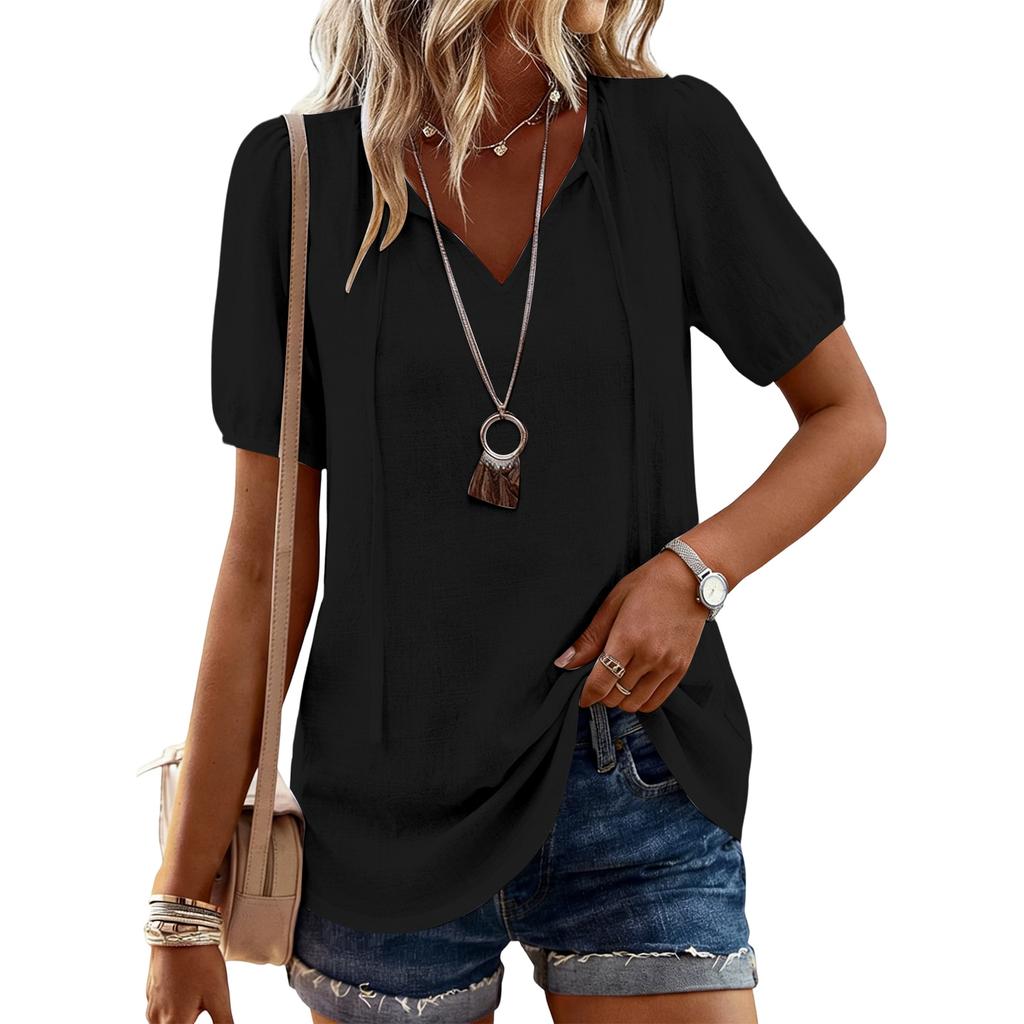 Top casual colorato alla moda da donna