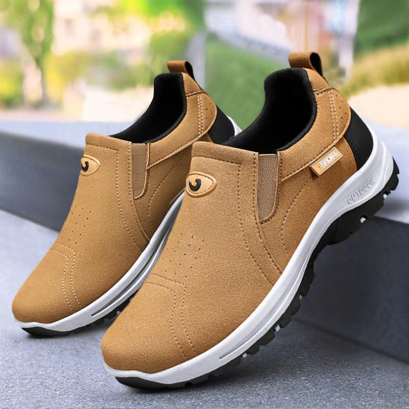 

Men s shoes are new in spring, and they are sent on behalf of solid-color versatile single shoes, mountaineering shoes, and soft-soled Korean version 40