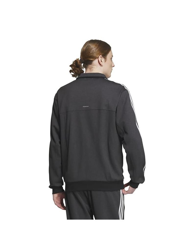 Adidas Regular Fit Aero Lady Denim Track Top IJM00 Black 24/7 Men's (IK7362)