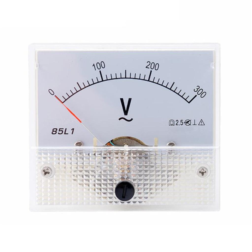 5 Standard Voltmeter Analog Voltmeter Panel Pointer Volt Voltage Meter Gauge  0-150V 250V 300V 450V 500V 600V 1000V