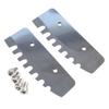 For Powerful Performance Replacement Auger Blade Set Two Pieces 8 Inch