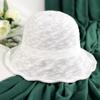 Korean Knitted Bucket Hat Thin Basin Cap Casual Fisherman Hat  Summer