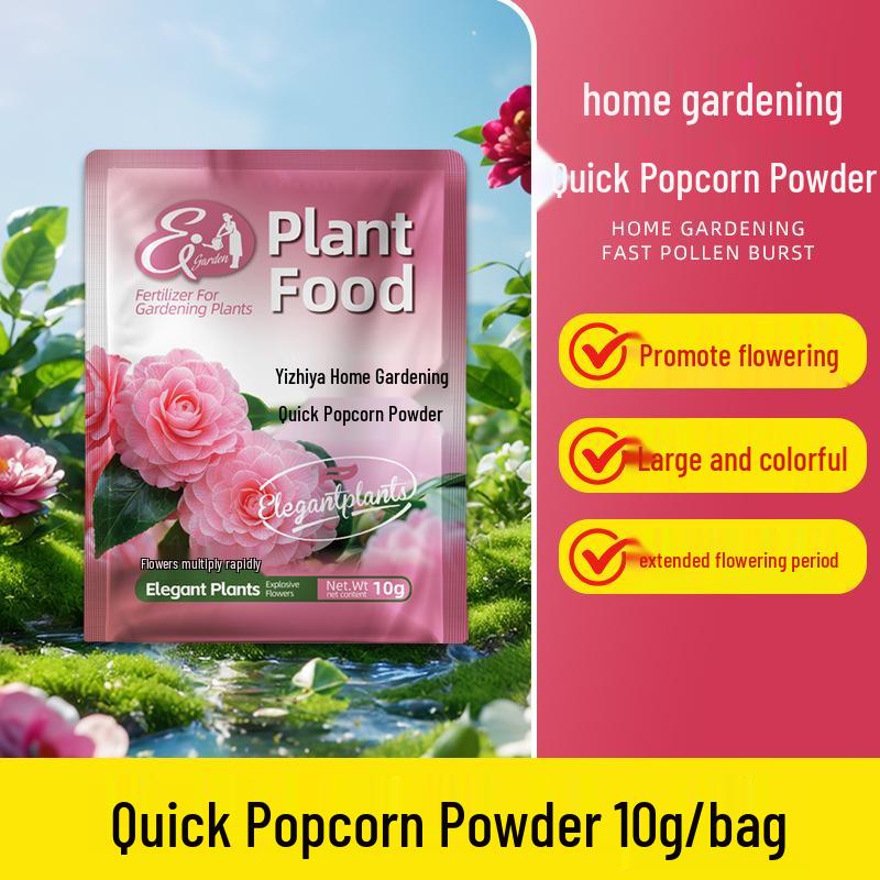 

Rapid Bloom Powder: Universal Flower Inducer for Bougainvillea, Camellia, Jasmine & Potted Plants