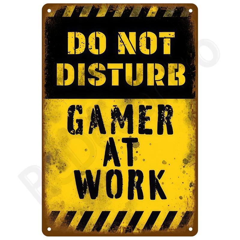 Retro Vintage Tin Sign - Metal Poster Wall Art Mural Plate for Mancave Bar Garage Home Room Decor