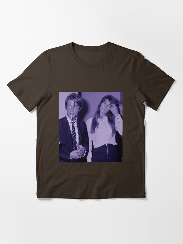 Françoise Hardy Jacques Dutronc and Françoise Hardy Violet Essential T-Shirt