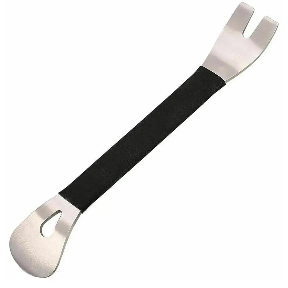 Stainless Steel Trim Removal Tool For Interior Door Panel Audio Terminal Fastener Removal Two-end Trim Removal D2L7