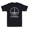 Electrician T-Shirt - Stay Grounded Funny Nerd Engineer Gift Retro Men's T-shirt
