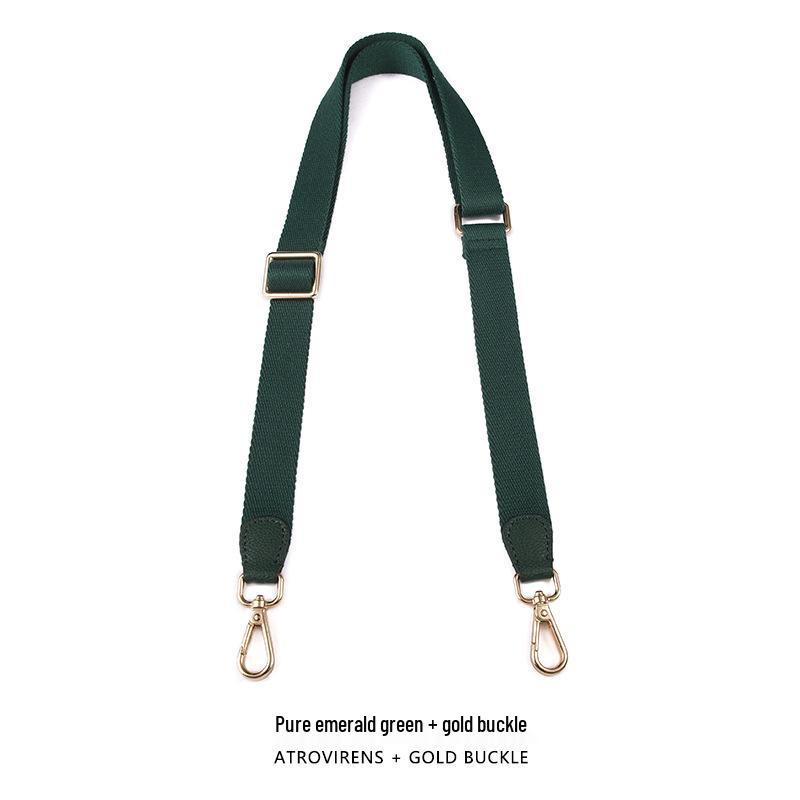 MHS-F-37 2,5CM Jednobarevný Nastavitelný Plátěný Popruh Přes Tělo/Přes Rameno Náhradní