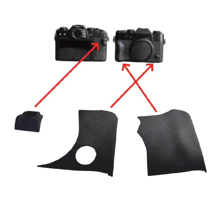 Lightweight Protective Camera Cover With Textured Design Improves Handling for XT30 XT30II Camera Adhesive Sleeve