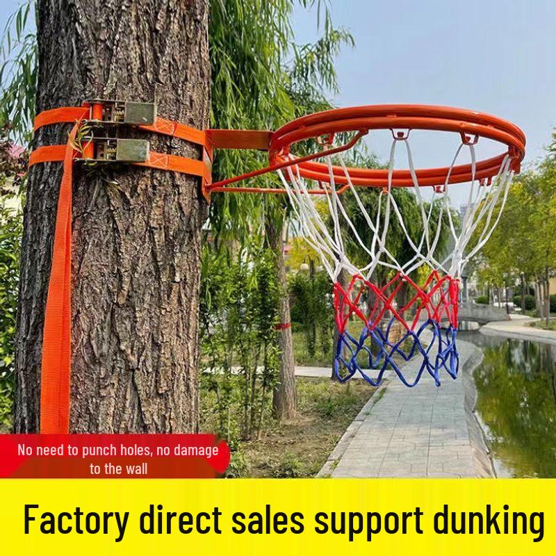 Yanziran Adjustable Wall-Mounted Basketball Hoop
