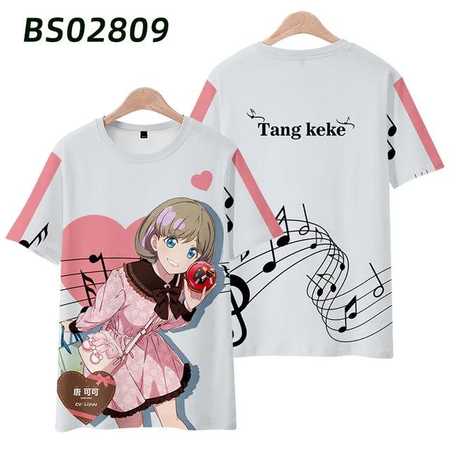 NEW! LoveLive!SuperStar!! 3D Print T-shirt Summer Fashion O-Neck Short Sleeve Popular Japanese Anime Streetwear Unisex Clothes