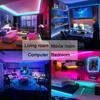 Bluetooth LED Strip Lights Smart SMD 5050 APP Remote Control Flexible Ribbon Diode Lamp Tape TV Backlights Game Room Home Decor