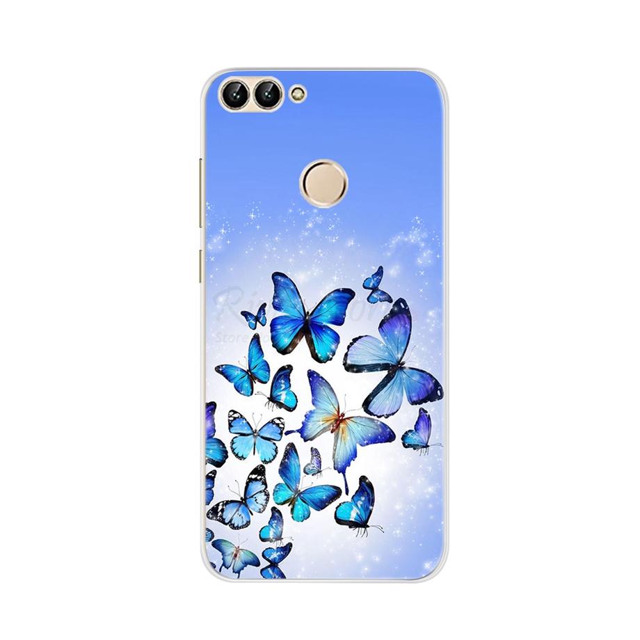 For Huawei P Smart 2018 Case TPU Soft Silicone Back Cover Phone Case For Huawei P Smart 2019 Cover Fundas FIG-LX1 PSmart Case