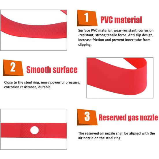 12/14/16/18/20/22/24/26/27.5 inch/700C Explosion-Proof PVC MTB Mountain Bike Bicycle Tire Pad Rim Tape