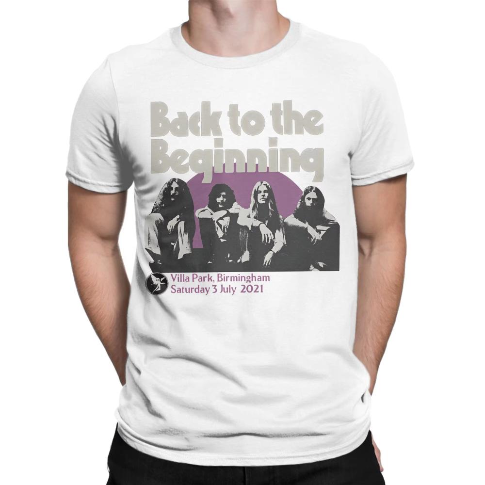 Humor Returns To The Original Summer Tshirts Mens Roundneck Cotton Womens Tshirts Black Sabbath Shortsleeved Tshirts