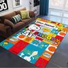 Name Custom Dog Snoopy Carpet Rug for Living Room Bedroom Home Sofa Decoration,Kids Play Non-slip Floor Mat