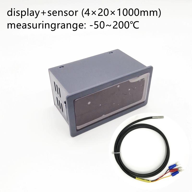 Digital Thermometer AC 220V for Pt100 3 Wire Pt 100 Temperature Indicator Red LED 5135H Thermal Display Range -50 to 400°C