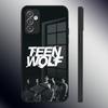 Teen Wolf Handyhülle Für Samsung S23 S21 S30 S22 S20 S9 S10E Note 20 10 Pro Ultra Plus Glas Design Rückseite