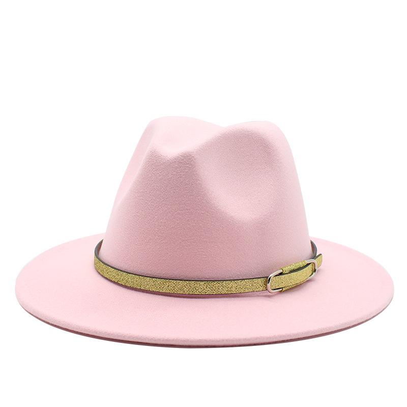 Jazz Hat Season British Retro Top Hat Women'S Trendy Women'S Woolen Hat
