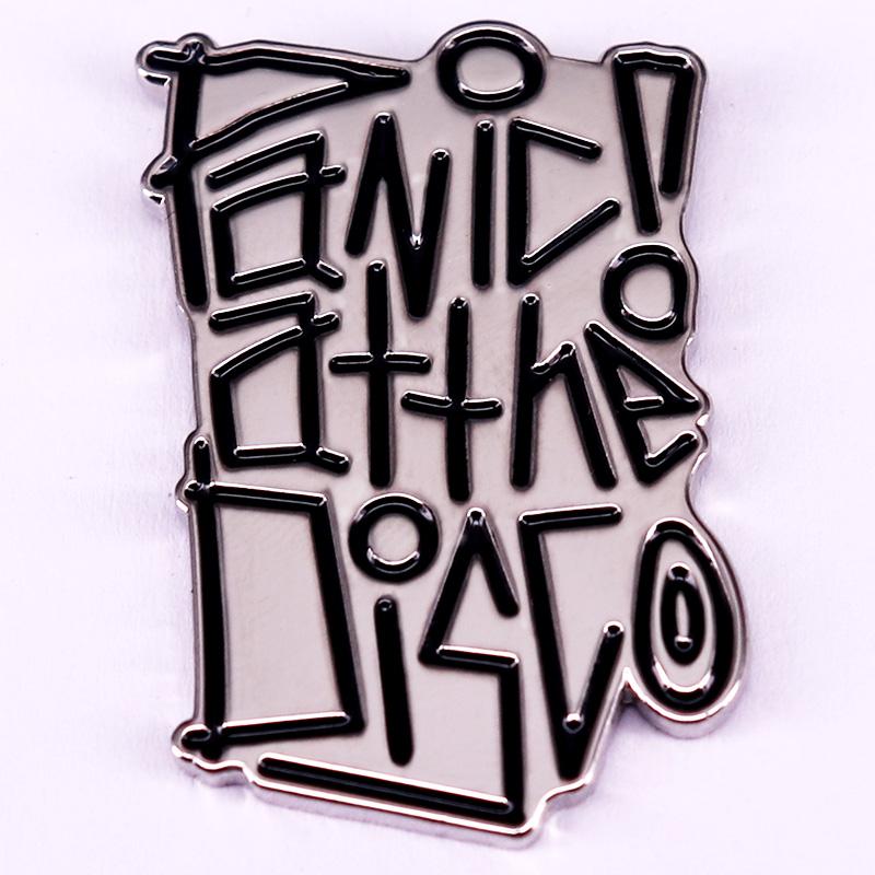 Rock Band Logo Badge Music Graffiti Enamel Pin Fans Gift Accessory