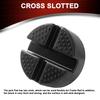 Floor Slotted Rubber Car Jack Pad Adapter Frame Protector Guard For Safe Lifting Pinch Weld Repair Tool Vehicle Side Jacking Pad