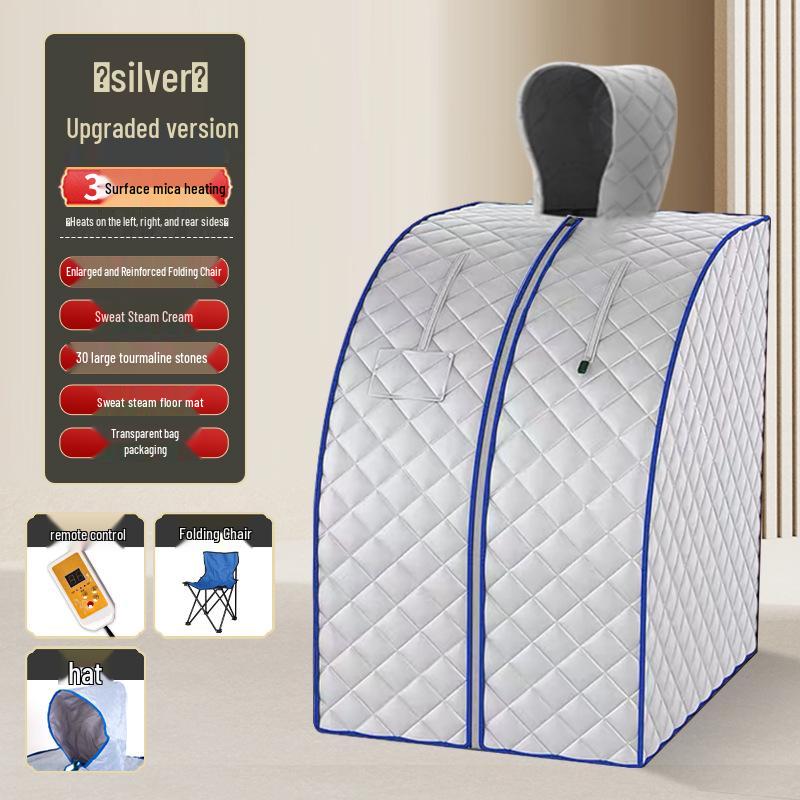 Portable Infrared Sauna Box for One Person - Home Use