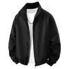 Men's Cross-Border Korean Style Stand-Collar Jacket - Trendy, Loose Fit for Spring & Autumn