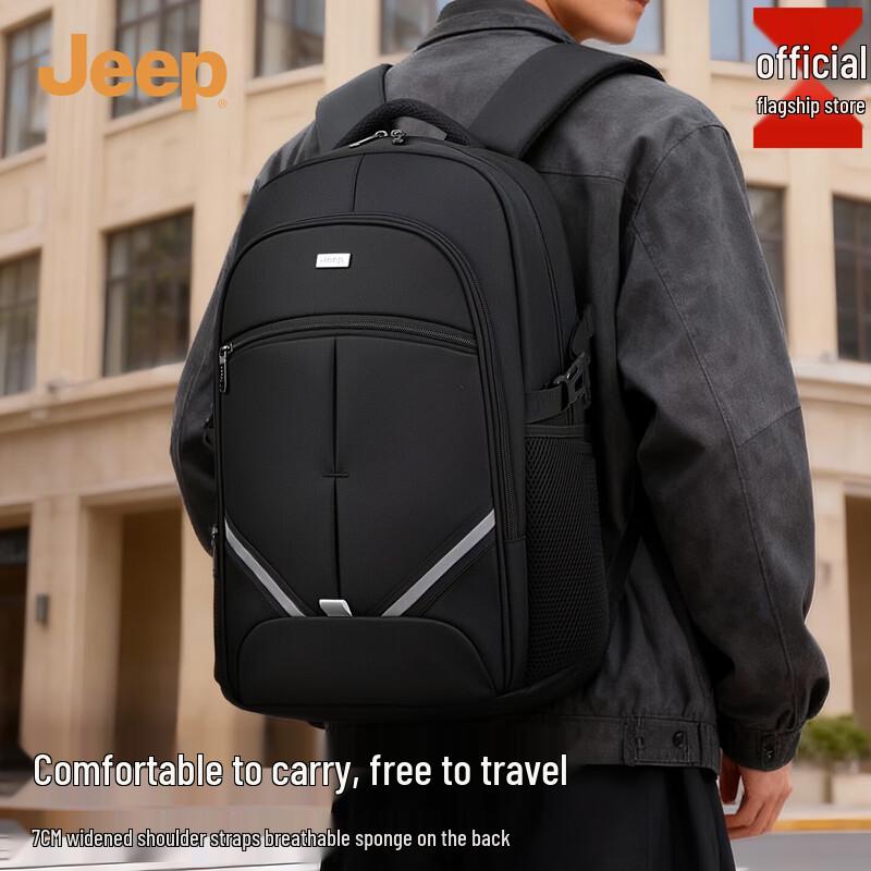 JEEP Men's 16-inch Business Travel Laptop Backpack