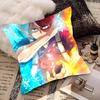 Funda de Almohada Cuadrada de Anime Japonés My Hero Academia para Dormitorio, Sofá, Cojín de Comodidad para el Ocio, Coche, Sala de Estar, Decoración del Hogar