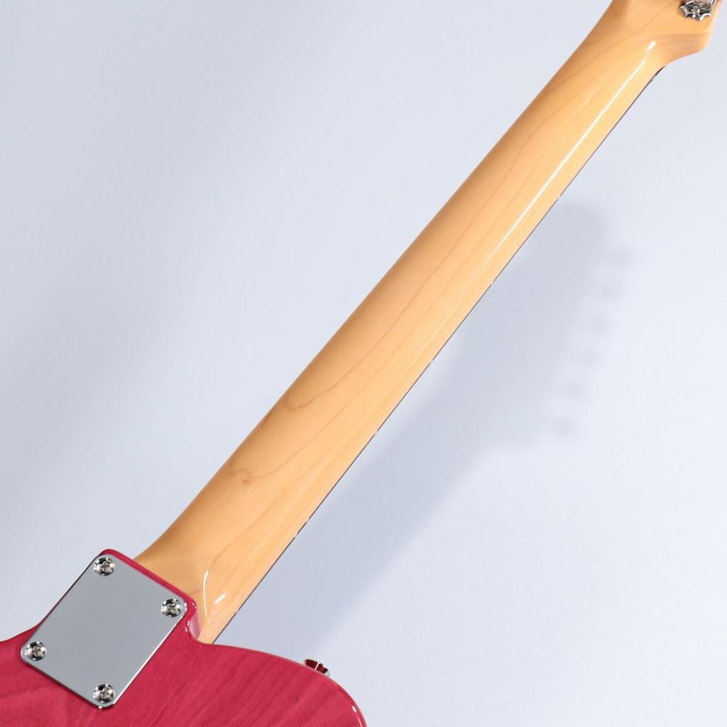 Fender /ISHIBASHI FSR MIJ Traditional 60s Custom Telecaster Quilted Maple Top Ash Back Translucent Pink
