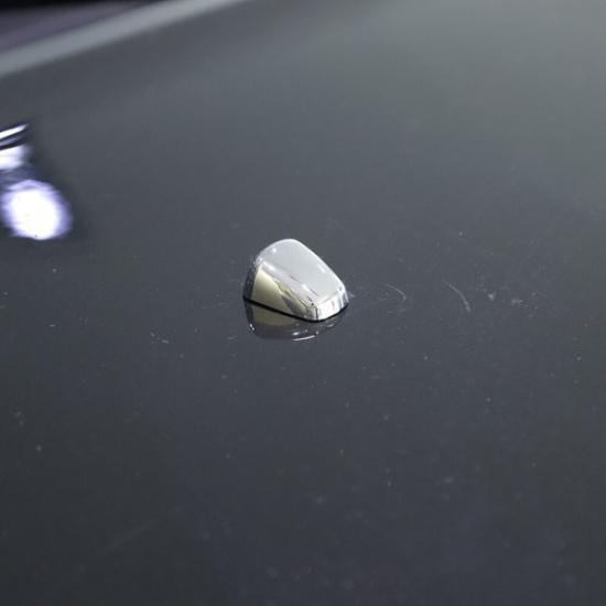 2x Front Windshield Nozzle Cover Wiper Spray Trim for Jeep Grand Cherokee 2011+