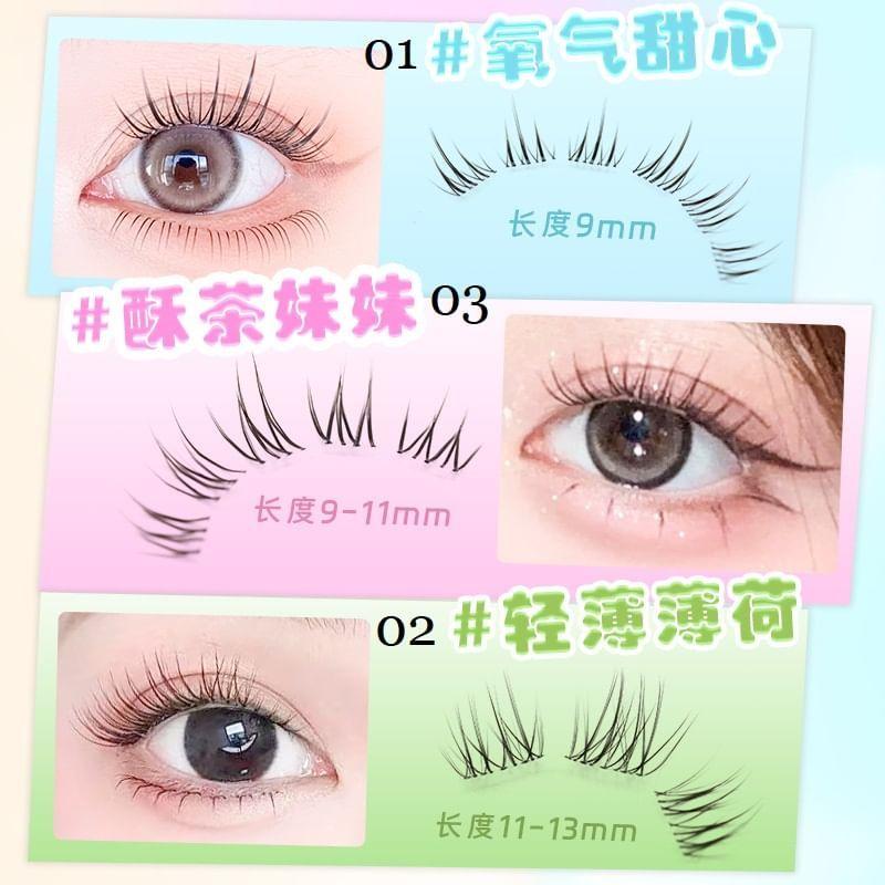 Bonnie Wisp - Natural Crisscross Cluster False Eyelashes