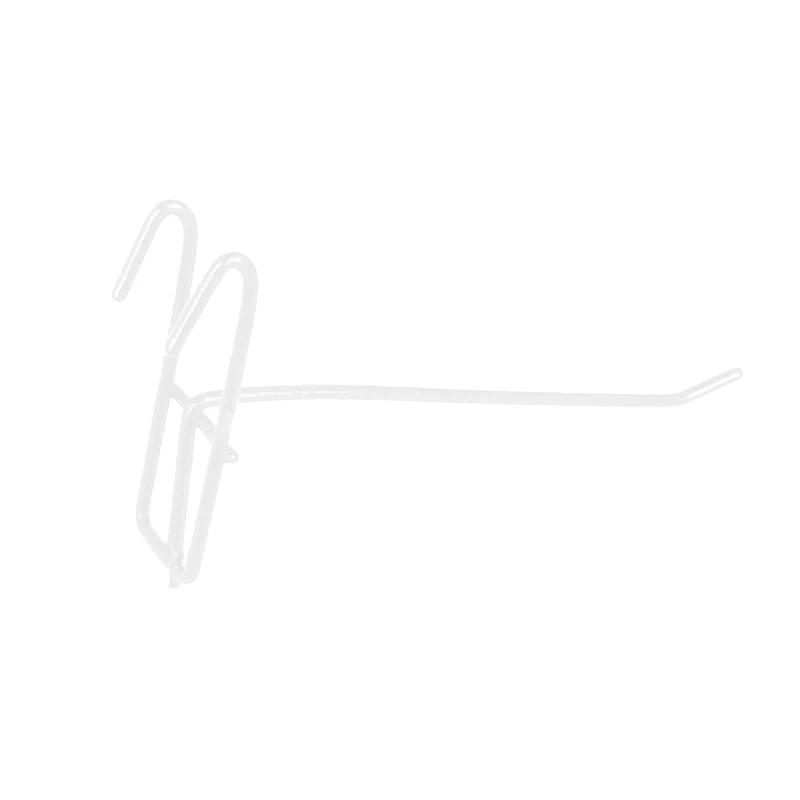 10 STÜCKE Gitterhaken Regalhaken Zubehör Haken Gitterwandhaken Supermarkt Kiosk Besenhalter Wandmontage