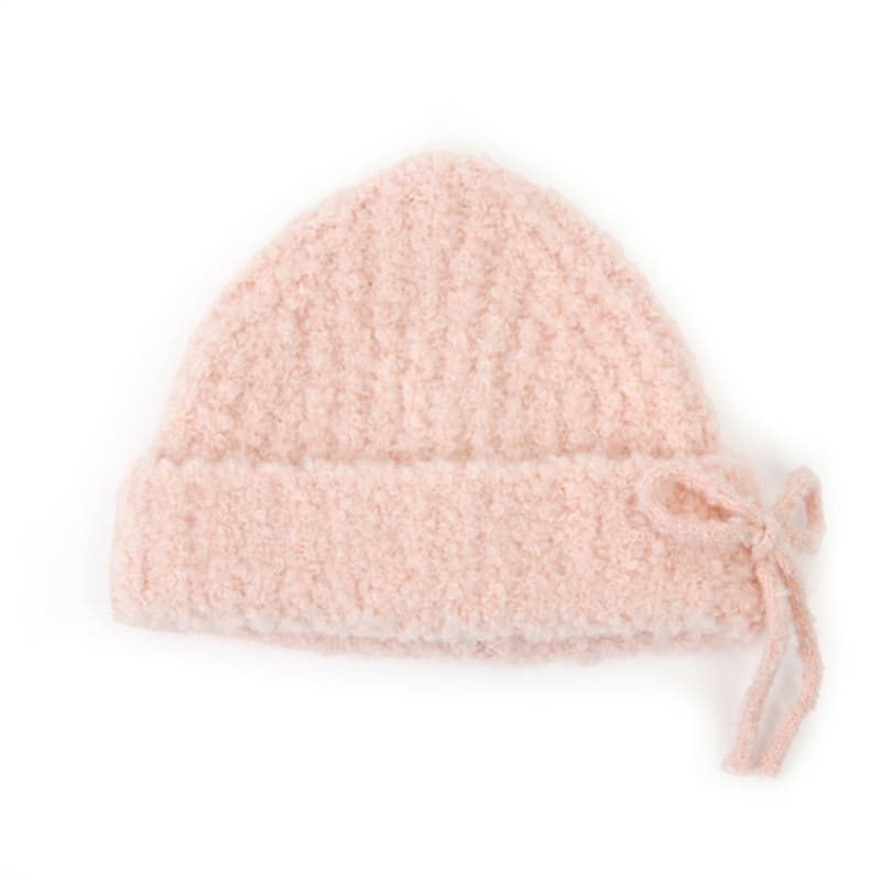 UNDERCONTROL STUDIO RIBBON BEANIE / MOHAIR BOUCLE / Pk