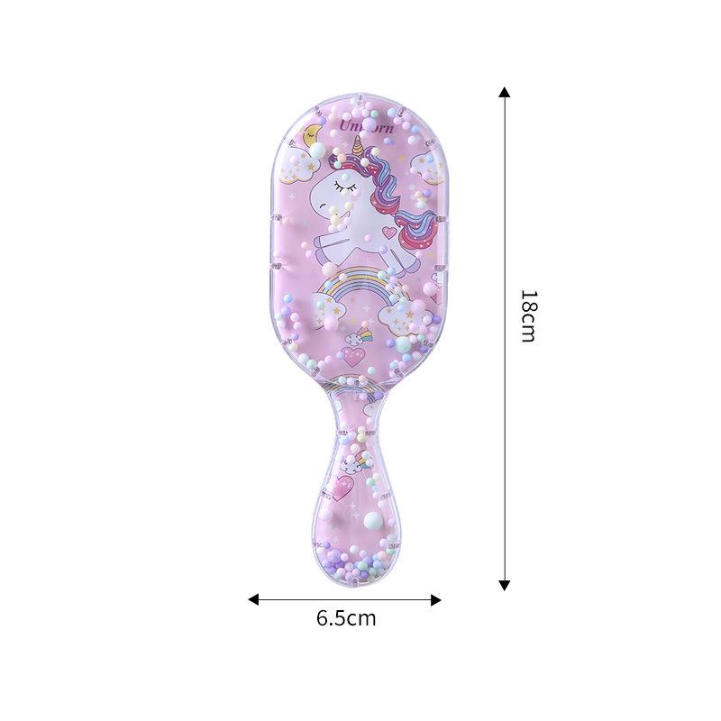 

Flamingo Unicorn Cartoon Makeup Mirror – Single-Sided Portable Vanity Mirror with Handle, Available in Square, Oval, and Star Shapes As shown