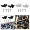 Handlebar Riser Clamp Mount Heighten Spare Part Aluminum Alloy for Honda NC750X CB400F Motorbike Ergonomic Riding