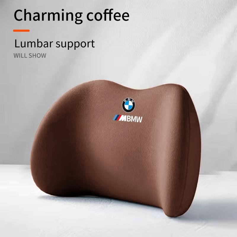 2025 Hot Car Memory Foamn Back Cushion For BMW X3 X5 M5 M3 E46 E90 E60 F10 F30 G30 E70 G20 Seat Headrest and Lumbar Support Acce