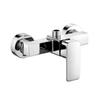 Hot Cold Water Shower Faucet Chrome Finish Mixing Valve Taps Portable Tub Faucet  Bathroom Shower