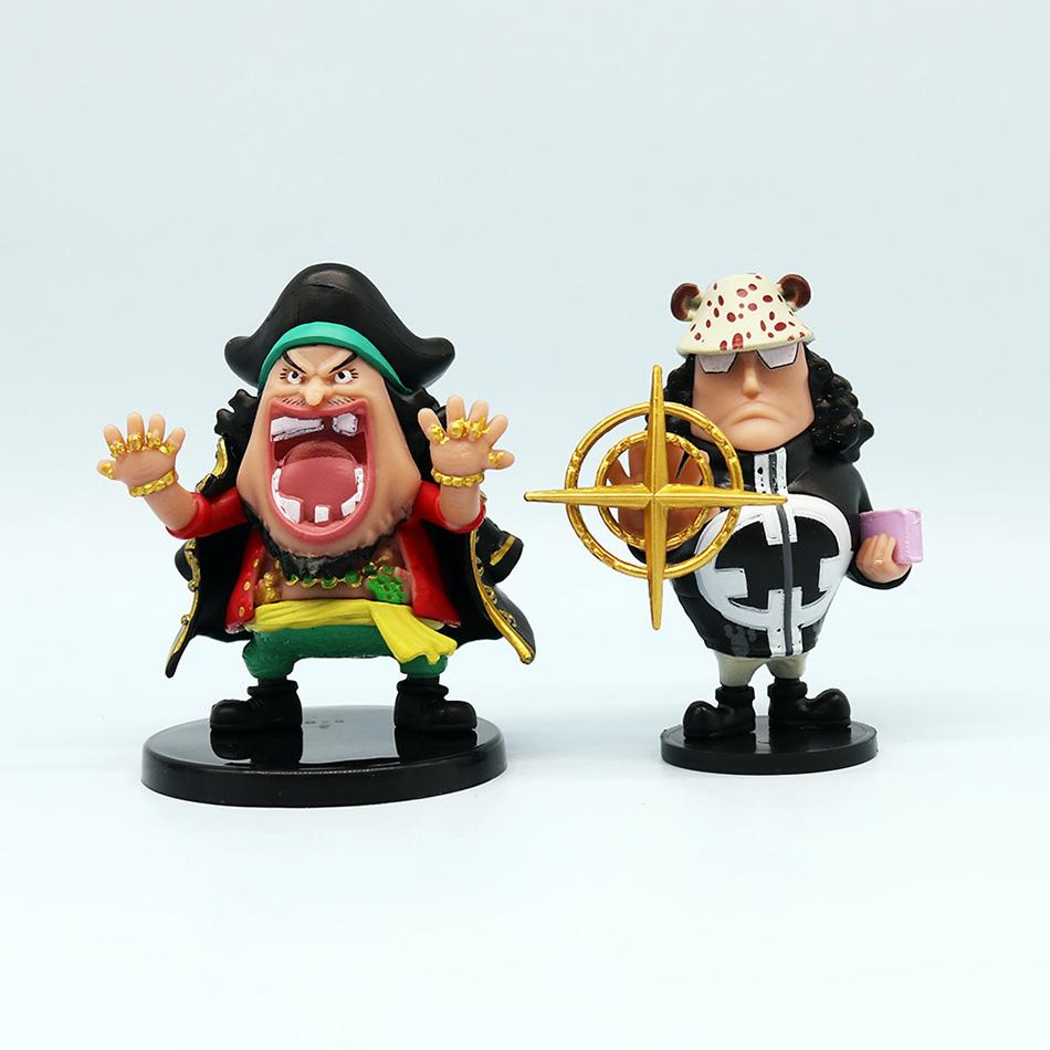 8pcs Anime One Piece Figures Model Dolls Toys Cute Luffy Oka Shichibukai Ace Boa Hancock Jinbe Collection Full Set Kid Friendly Entertaining Fun 3