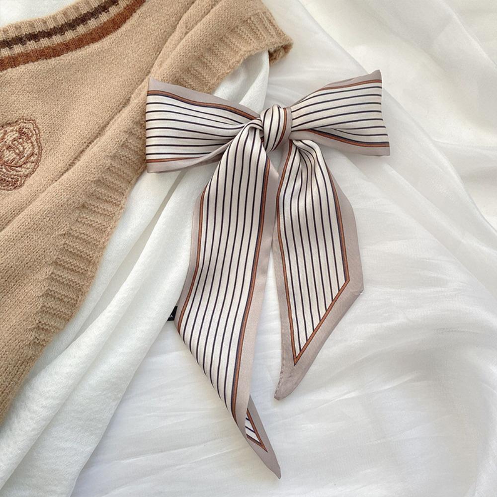 Fashion Skinny Silk Scarf Women, Luxury Bag Scarves, Headband Neckerchief