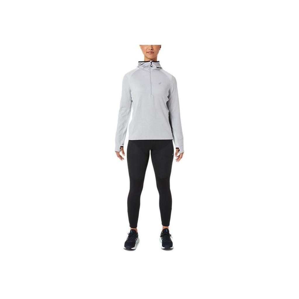 Asics Winter Run Long Sleeve Hoodie Women Hoodies Gray 2012C386-020