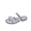 Sandals Women's Summer New Temperament with Skirt Slippers Women's Beach Shoes
